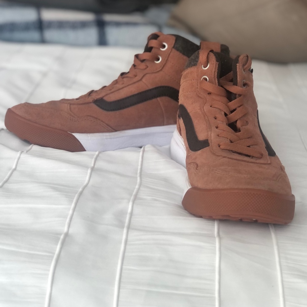 Vans Brown Suede Hightops